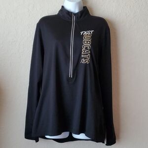 Ladies large TX State Bobcats Long-sleeved work out jacket